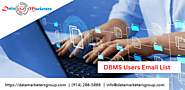 DBMS Users Email Lists | DBMS Users Email List