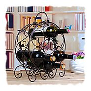 Cool Metal Wine Racks