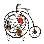 Bicycle Wine Rack - 19-inch Metal Wine Rack - Kitchen Things