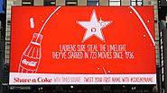 Send a Tweet to Coke's Digital Billboard, and It'll Tell You Fun Facts About Your Name