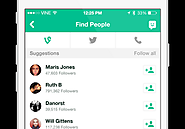 Vine Promotes Its Top Stars With New Suggested User List