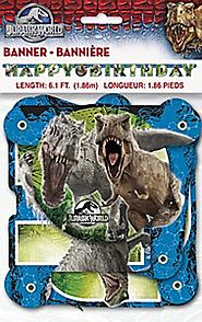 Jurassic World Party Banner