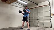 Double Kettlebell Clean and Press - Rep Max Test