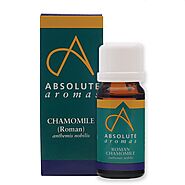 ABSOLUTE AROMAS CHAMOMILE, ROMAN ESSENTIAL OIL | 100% PURE NATURAL AND VEGAN, SOOTHING OIL WITH WARM, SWEET AROMA