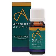 ABSOLUTE AROMAS CLARY SAGE ESSENTIAL OIL | NATURAL, VEGAN & CRUELTY FREE - FOR SKINCARE & HAIRCARE