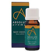 ABSOLUTE AROMAS MAY CHANG ESSENTIAL OIL | VEGAN, GMO-FREE & CRUELTY FREE; MOOD BOOSTER, SKINCARE AND HAIRCARE