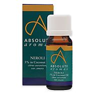 ABSOLUTE AROMAS NEROLI 5% DILUTION ESSENTIAL OIL | PREMIUM QUALITY, VEGAN & CRUELTY FREE; FOR DRY SKIN TREATMENT AND ...