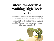 Most Comfortable Walking High Heels 2015