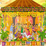 Sacred Knot - South Indian Wedding puzzle from Aurva