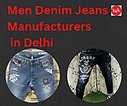 Men Denim Jeans Manufacturers in Delhi - White Apple