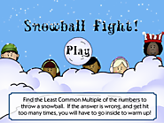 Least Common Multiple Game - Snowball Fight!