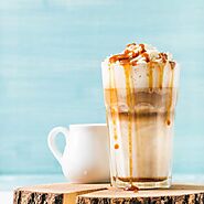 Quick & Easy Caramel Toffee Milkshake Recipe with Harsha's Premixes