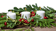 Christmas candles centerpiece ideas - miss mv