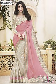 Designer Party Wear Sarees Collection Online For Diwali Festival at Lowest Price