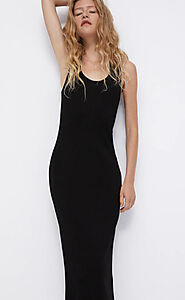 Melody Rib Tank Midi Dress | Pink Pineapple – Pink Pineapple Shop