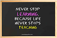 Never stop Learning!