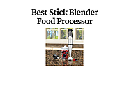 Best Stick Blender Food Processor
