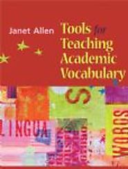 Stenhouse Publishers: Tools for Teaching Academic Vocabulary
