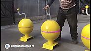 Human-powered playground equipment Interactive play丨Music Ball