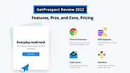GetProspect Review 2022: Features, Pros and Cons, Pricing