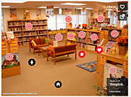 Bruce-Guadalupe Community School: Elementary Library Map Using ThingLink