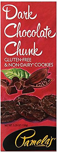 Pamela's Products Gluten Free Organic Cookies, Dark Chocolate, 5.29-Ounce Boxes (Pack of 6)