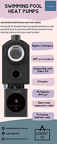 Get Efficient Swimming Pool Heat Pumps