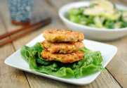 Gluten Free Sesame Salmon Burger Recipe