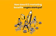 How does ICO marketing benefits crypto startups? | Aim2Door