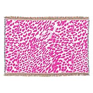 Leopard Print Throw Blankets