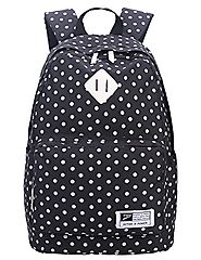 Black and White Polka Dot Backpack - Leaper Casual Style Polka Dots Laptop Backpack/ School Bag - Backpacks n BagsBac...