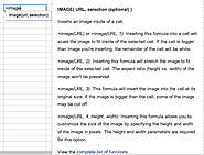 Insert a Google Drawing into a Google Spreadsheet