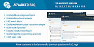 Advanced FAQ Extension for Magento