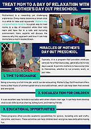 Treat Mom to a Day of Relaxation with Mother's Day Out Preschool