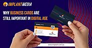 Why Business Cards Are Still Important in Digital Age