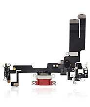 Charging Port Flex Kabel Kompatibel für iPhone 14 (Premium) (Rot)