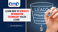 Learn How to Generate IT Sales Leads | OKKO Global