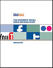 The Nonprofit Social Media Decision Guide | Idealware