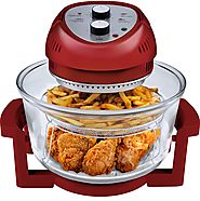 Big Boss 9063 Oil Less Air Fryer in Red - Kitchen Things