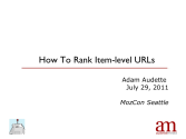 How to Rank Products Pages for SEO - by Adam Audette