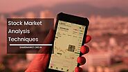 Stock Market Analysis Techniques