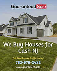 We Buy Houses for Cash New Jersey - Guaranteed Sale