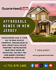 Affordable Homes in New Jersey | We Buy Houses for Cash – Guaranteed Sale