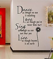 Dance, Love, Sing & Live Quote
