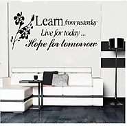 Learn From Yesterday Quote