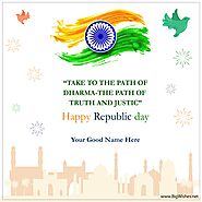 Happy Republic Day Image with Quotes | 26th January Images