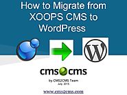 How to Migrate from Xoops to Wordpress