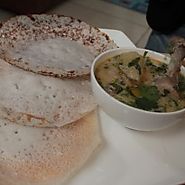 Chicken Stew and Appam