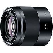 Sony E 50mm f/1.8 OSS Lens (Black) SEL50F18/B B&H Photo Video