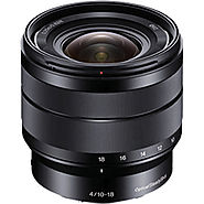 Sony 10-18mm f/4 OSS Alpha E-mount Wide-Angle Zoom Lens SEL1018